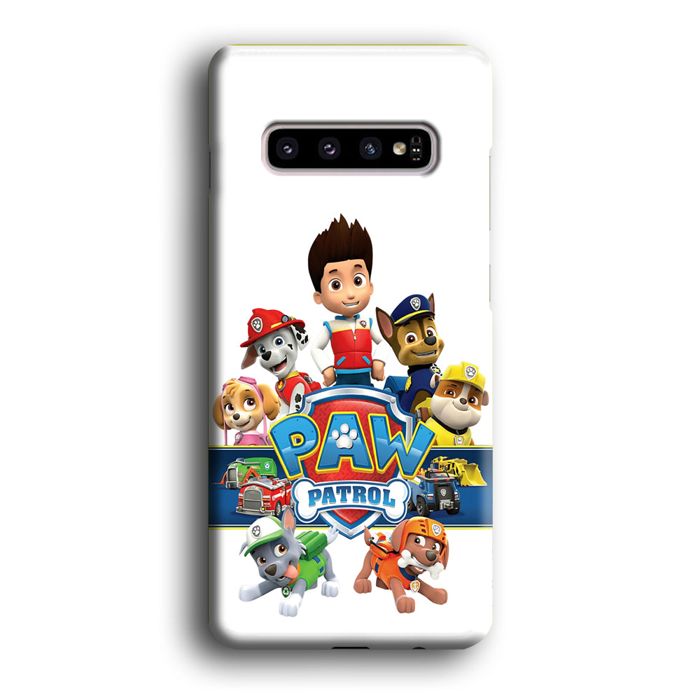 Paw Patrol Team Samsung Galaxy S10 Case