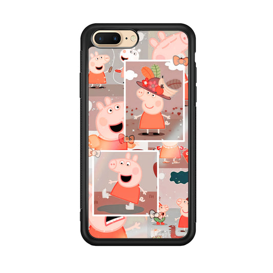 Peppa Pig Aesthetic In Frame iPhone 7 Plus Case