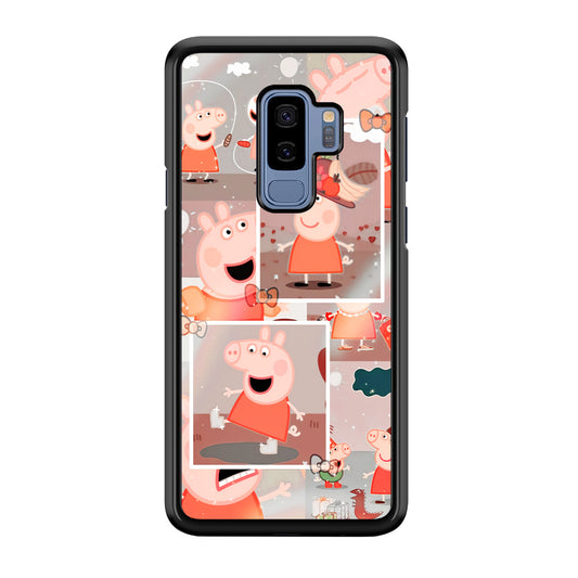 Peppa Pig Aesthetic In Frame Samsung Galaxy S9 Plus Case