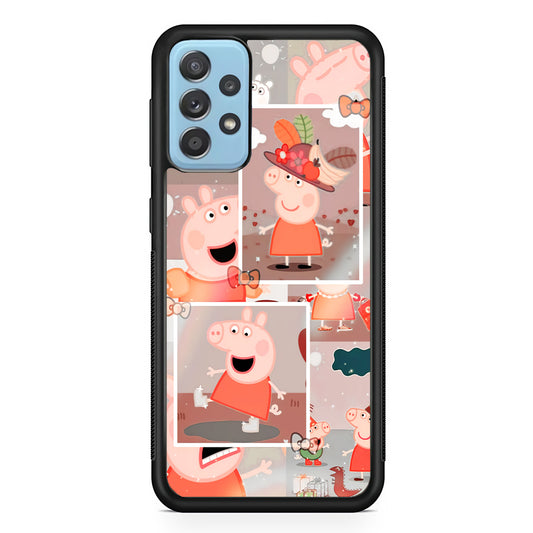 Peppa Pig Aesthetic In Frame Samsung Galaxy A52 Case