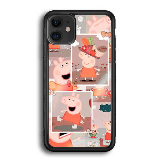 Peppa Pig Aesthetic In Frame iPhone 12 Case