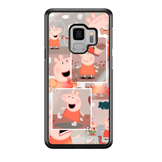 Peppa Pig Aesthetic In Frame Samsung Galaxy S9 Case