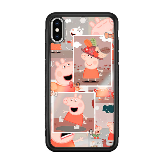 Peppa Pig Aesthetic In Frame iPhone XS Case