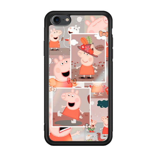 Peppa Pig Aesthetic In Frame iPhone 8 Case