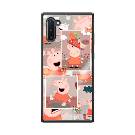 Peppa Pig Aesthetic In Frame Samsung Galaxy Note 10 Case