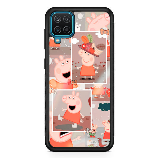 Peppa Pig Aesthetic In Frame Samsung Galaxy A12 Case