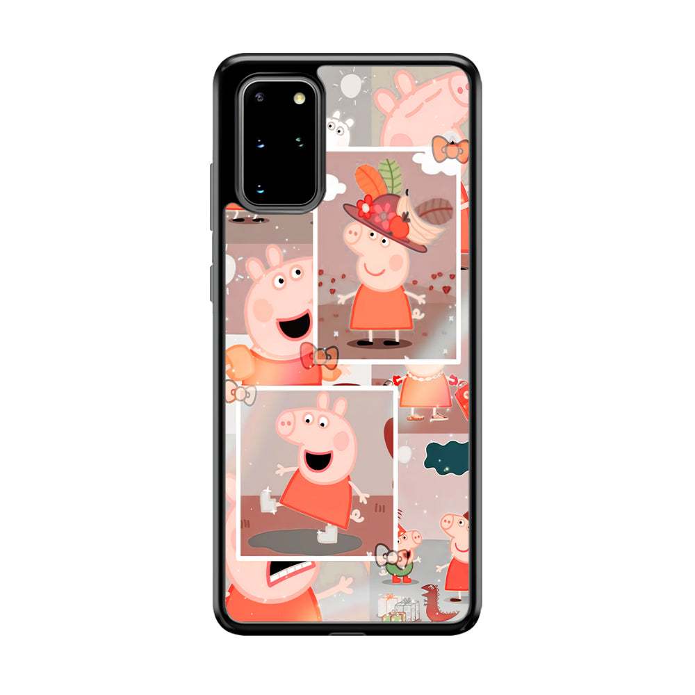 Peppa Pig Aesthetic In Frame Samsung Galaxy S20 Plus Case