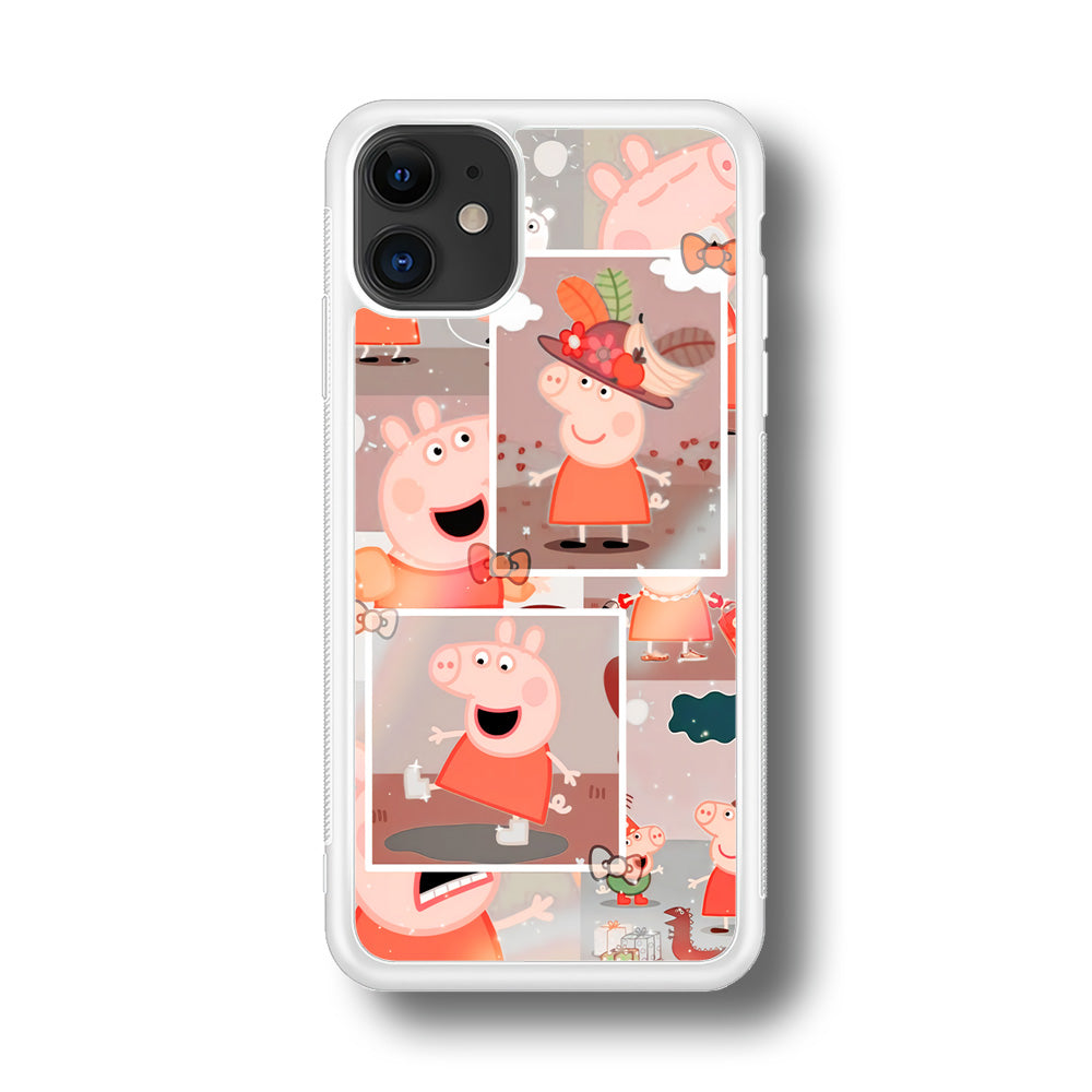 Peppa Pig Aesthetic In Frame iPhone 11 Case