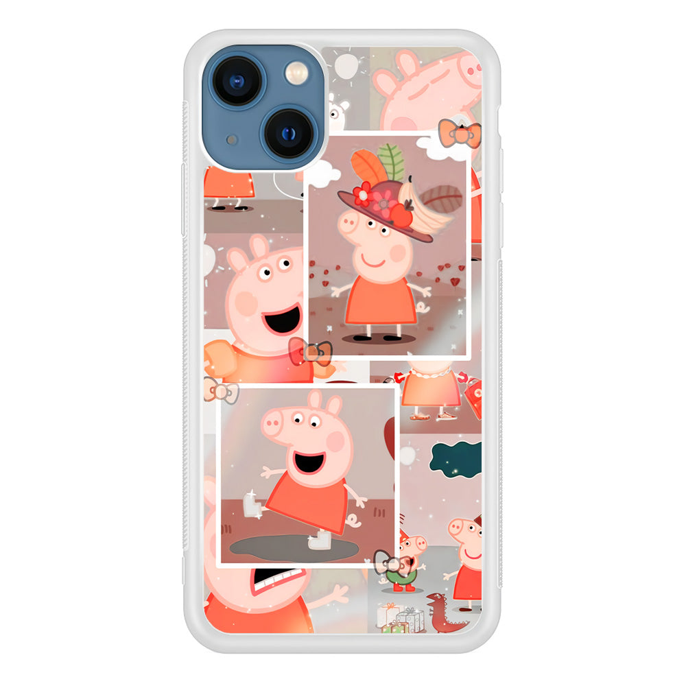 Peppa Pig Aesthetic In Frame iPhone 13 Case