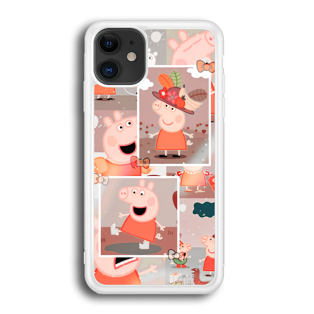 Peppa Pig Aesthetic In Frame iPhone 12 Case