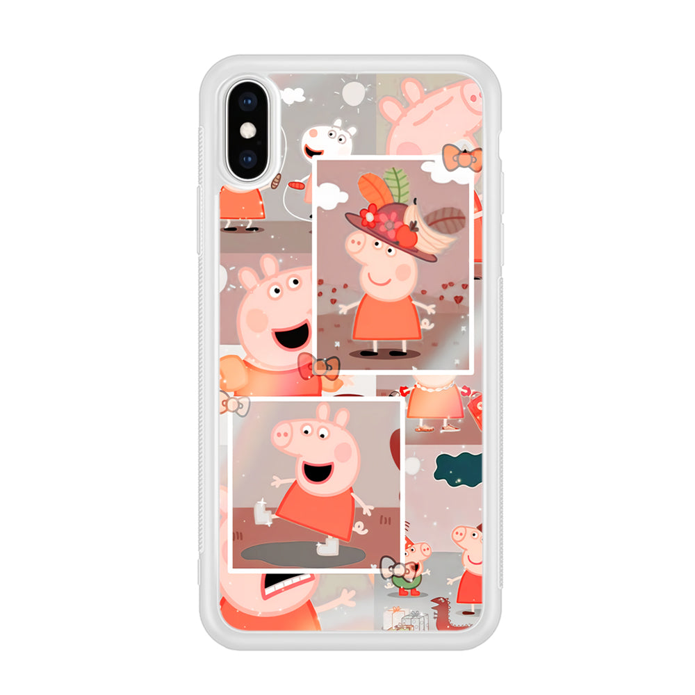 Peppa Pig Aesthetic In Frame iPhone XS Case