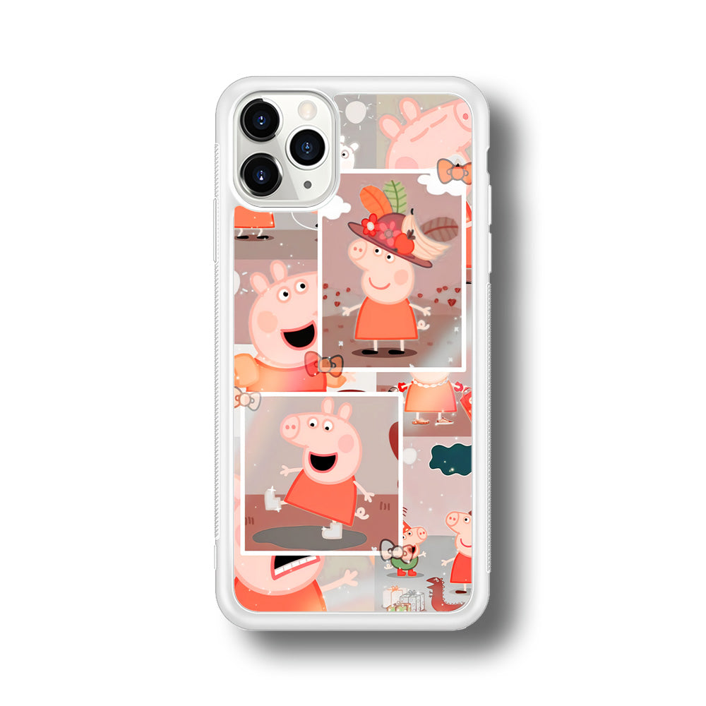 Peppa Pig Aesthetic In Frame iPhone 11 Pro Case