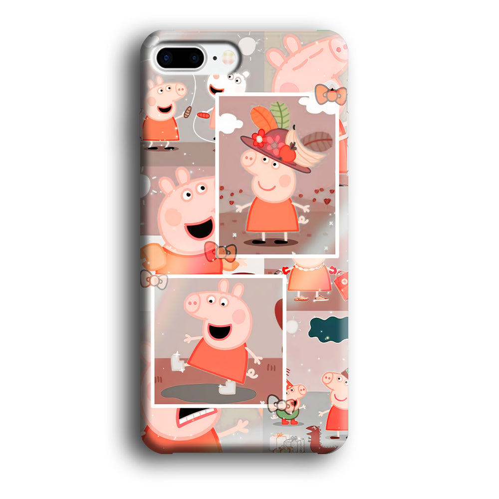 Peppa Pig Aesthetic In Frame iPhone 7 Plus Case
