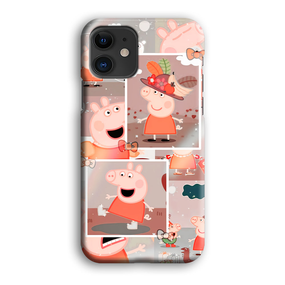 Peppa Pig Aesthetic In Frame iPhone 12 Case