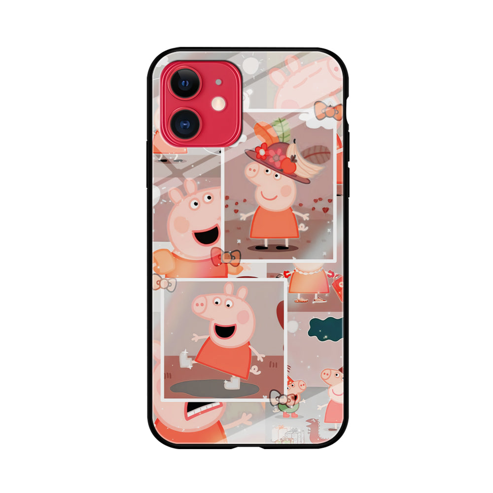 Peppa Pig Aesthetic In Frame iPhone 11 Case