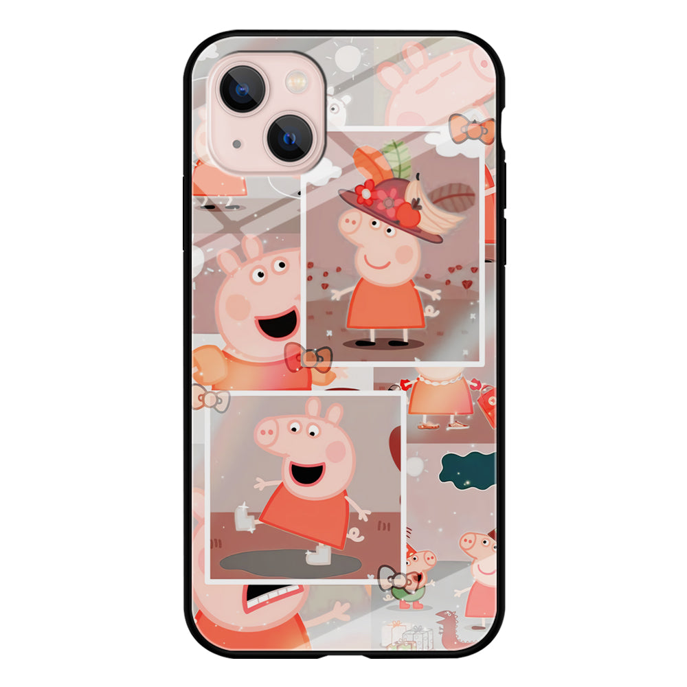 Peppa Pig Aesthetic In Frame iPhone 13 Case