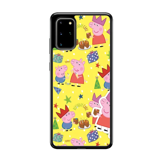 Peppa Pig Birthday Momment Samsung Galaxy S20 Plus Case