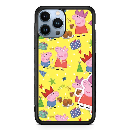 Peppa Pig Birthday Momment iPhone 13 Pro Max Case