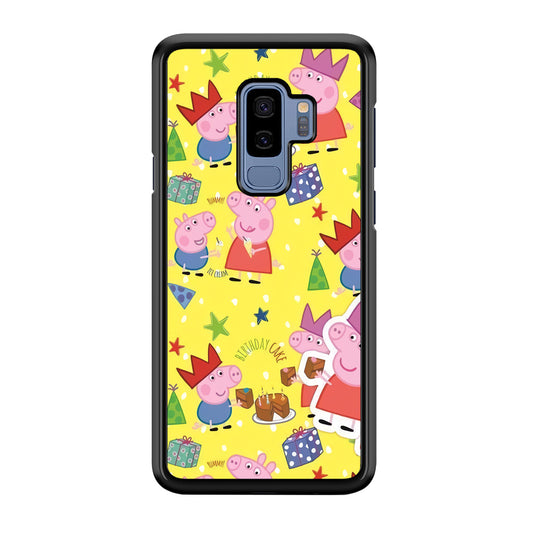 Peppa Pig Birthday Momment Samsung Galaxy S9 Plus Case