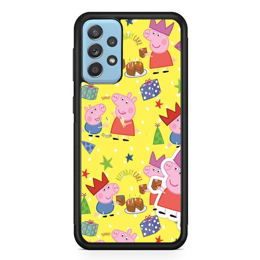 Peppa Pig Birthday Momment Samsung Galaxy A52 Case