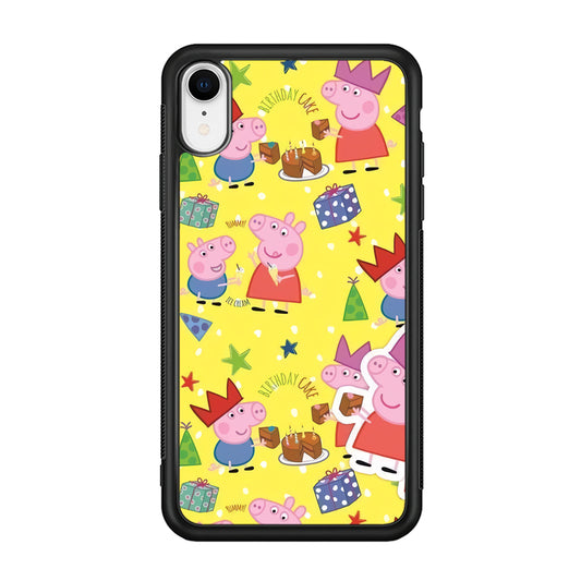 Peppa Pig Birthday Momment iPhone XR Case