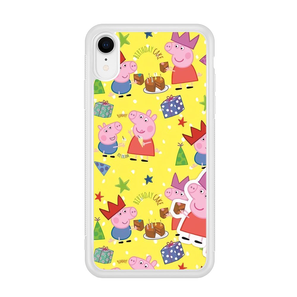 Peppa Pig Birthday Momment iPhone XR Case
