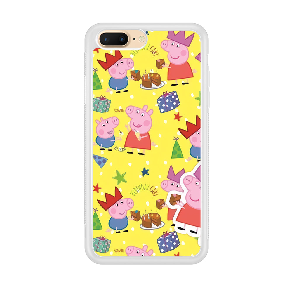 Peppa Pig Birthday Momment iPhone 8 Plus Case