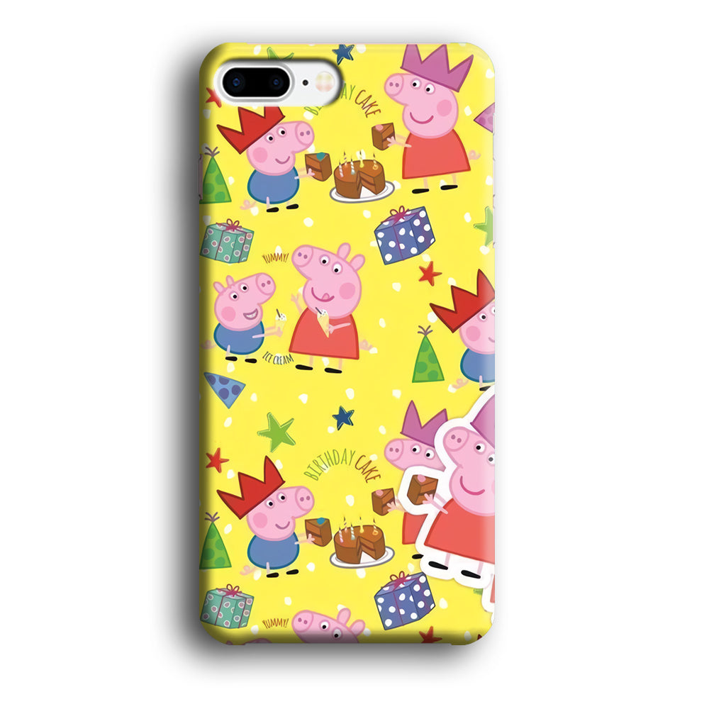 Peppa Pig Birthday Momment iPhone 8 Plus Case