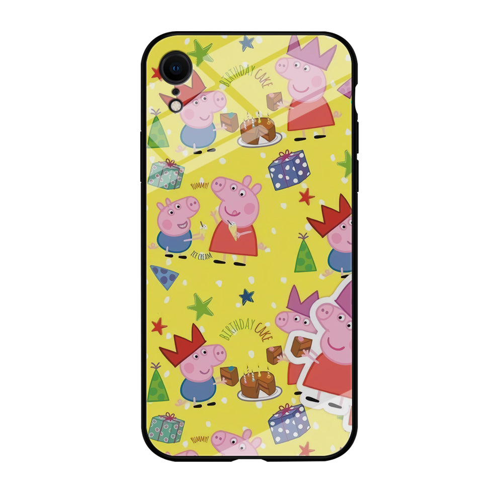 Peppa Pig Birthday Momment iPhone XR Case