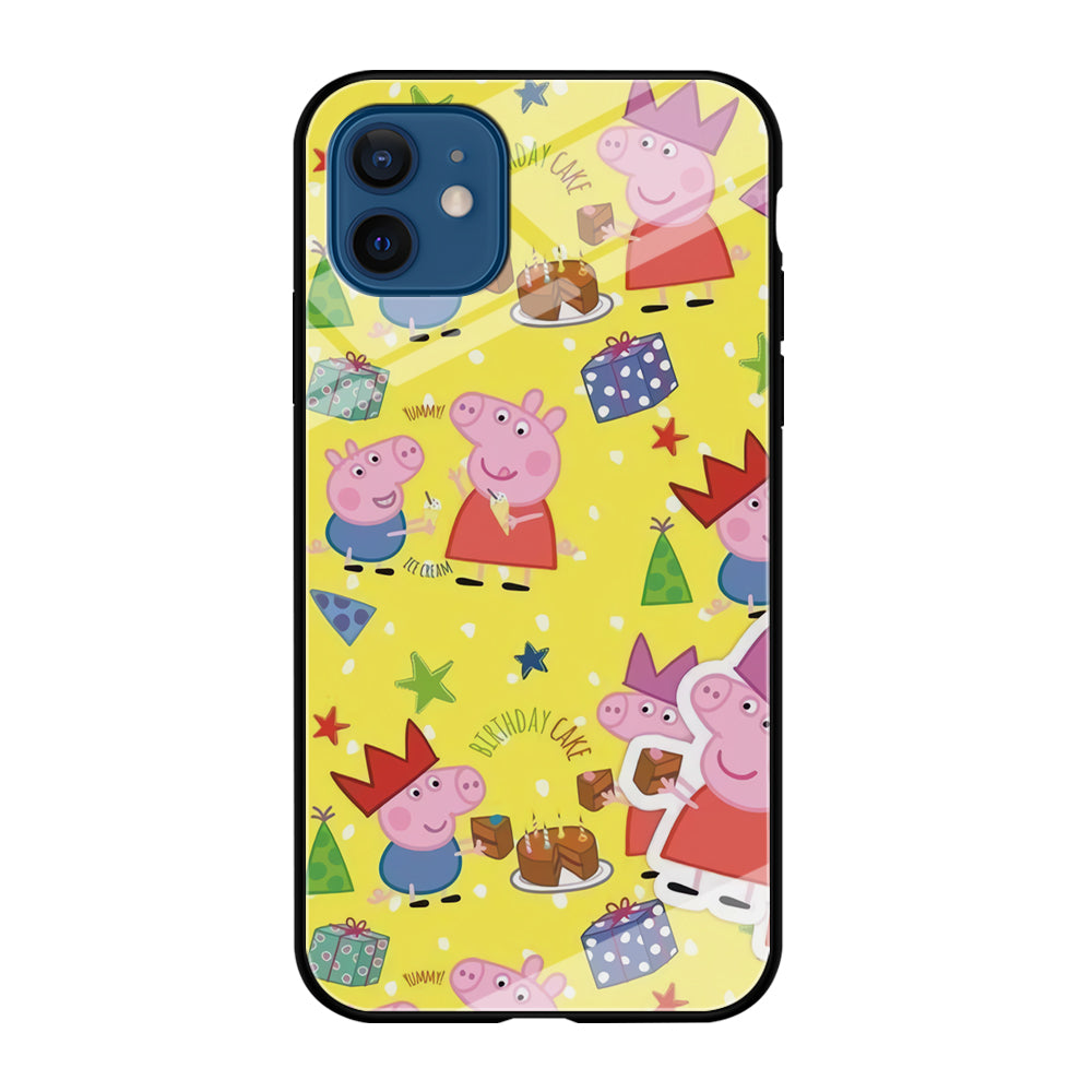 Peppa Pig Birthday Momment iPhone 12 Case