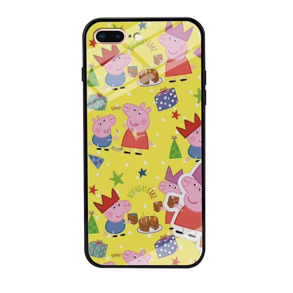 Peppa Pig Birthday Momment iPhone 8 Plus Case