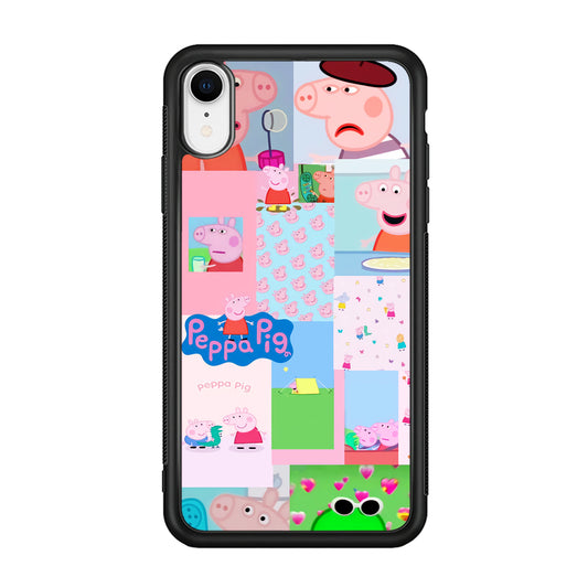 Peppa Pig George Collage iPhone XR Case