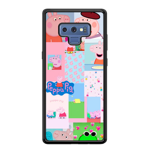 Peppa Pig George Collage Samsung Galaxy Note 9 Case