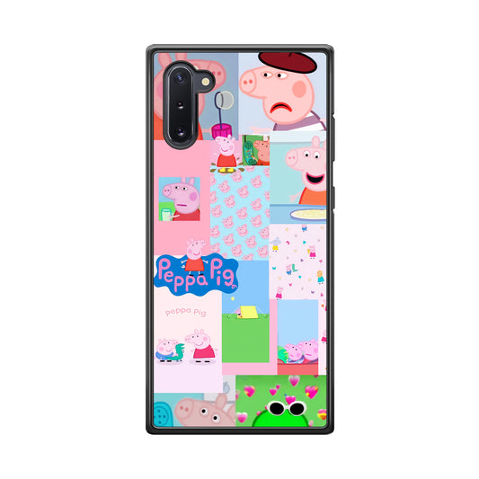 Peppa Pig George Collage Samsung Galaxy Note 10 Case