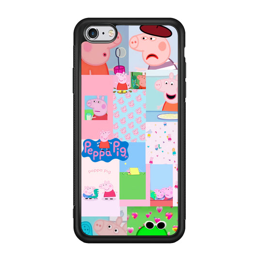 Peppa Pig George Collage iPhone 6 Plus | 6s Plus Case