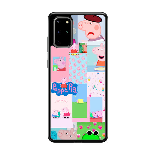 Peppa Pig George Collage Samsung Galaxy S20 Plus Case