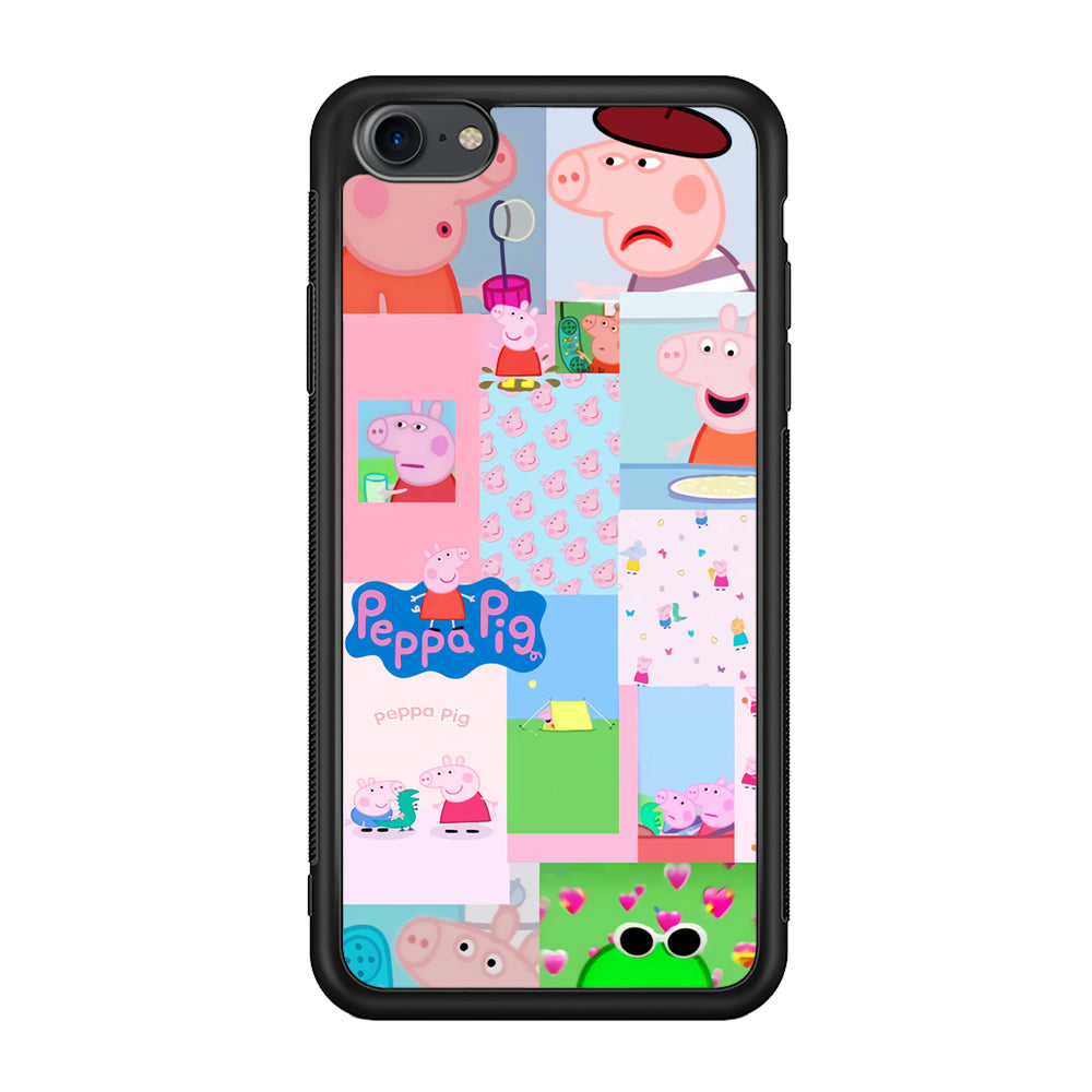 Peppa Pig George Collage iPhone 8 Case