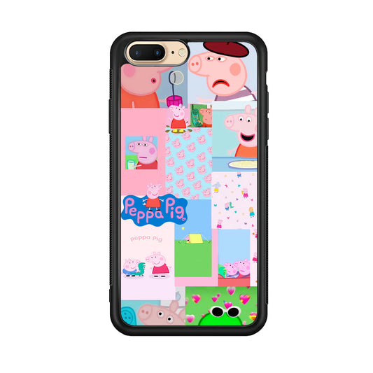 Peppa Pig George Collage iPhone 8 Plus Case