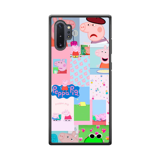 Peppa Pig George Collage Samsung Galaxy Note 10 Plus Case