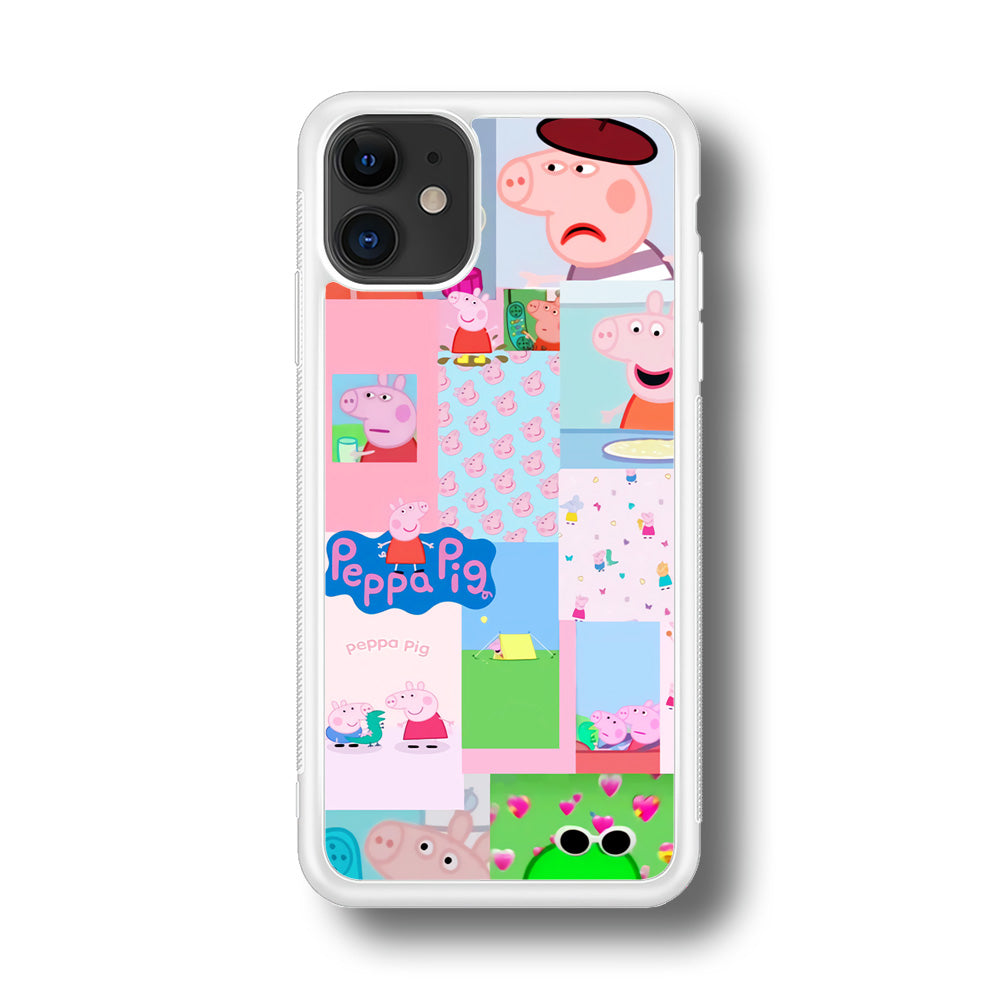 Peppa Pig George Collage iPhone 11 Case