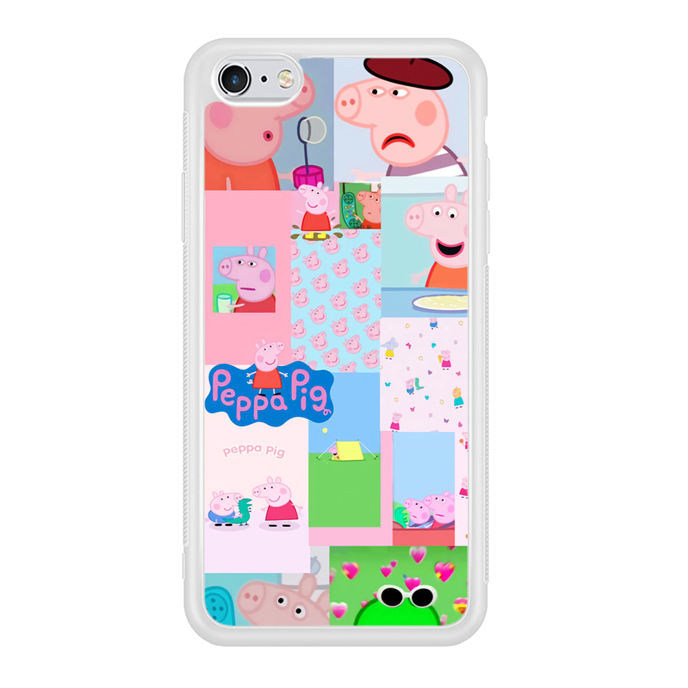 Peppa Pig George Collage iPhone 6 Plus | 6s Plus Case