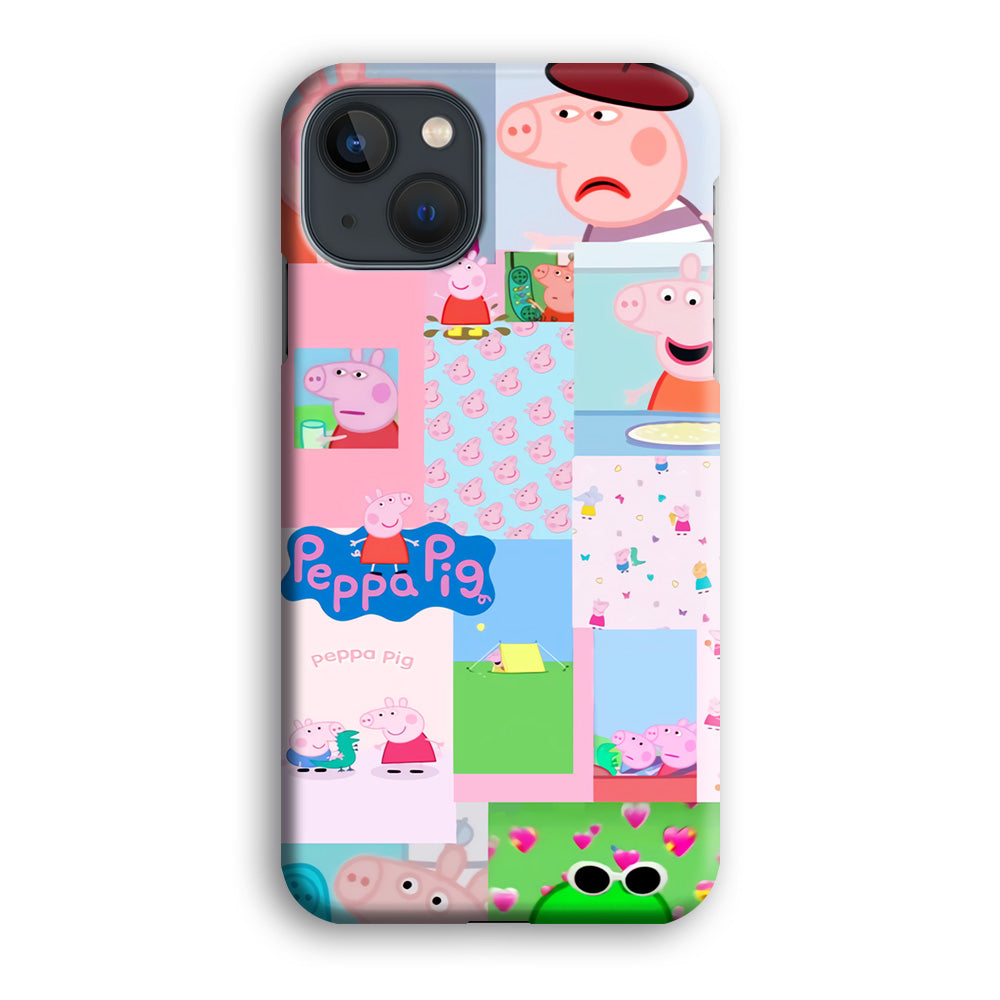 Peppa Pig George Collage iPhone 13 Case