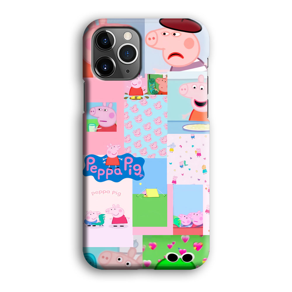 Peppa Pig George Collage iPhone 12 Pro Max Case