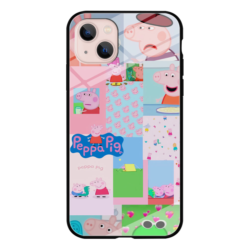 Peppa Pig George Collage iPhone 13 Case