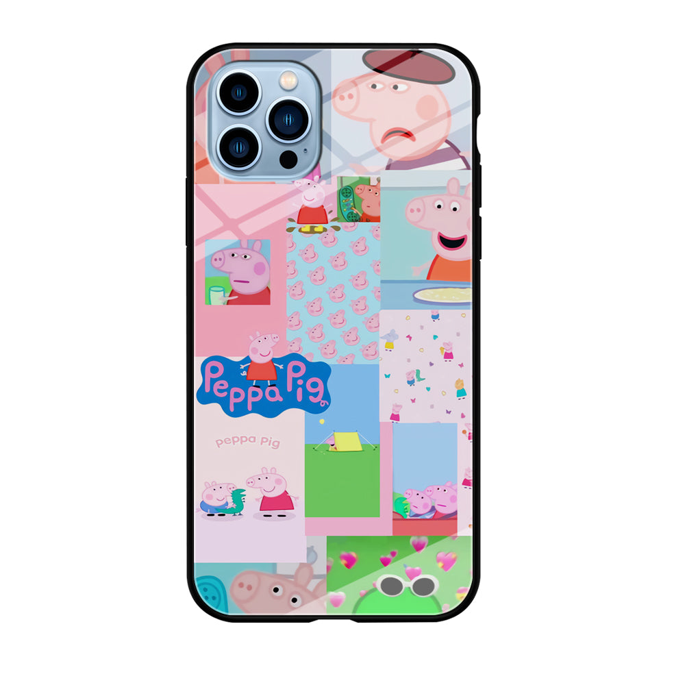 Peppa Pig George Collage iPhone 12 Pro Max Case