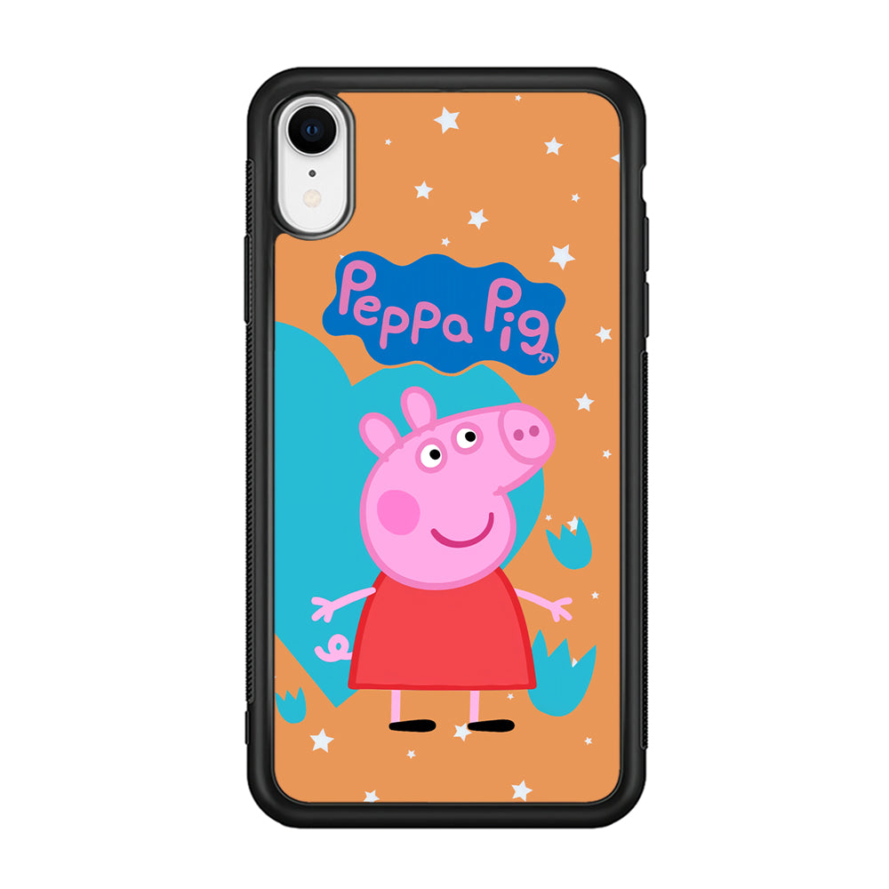 Peppa Pig Girl Convidence iPhone XR Case
