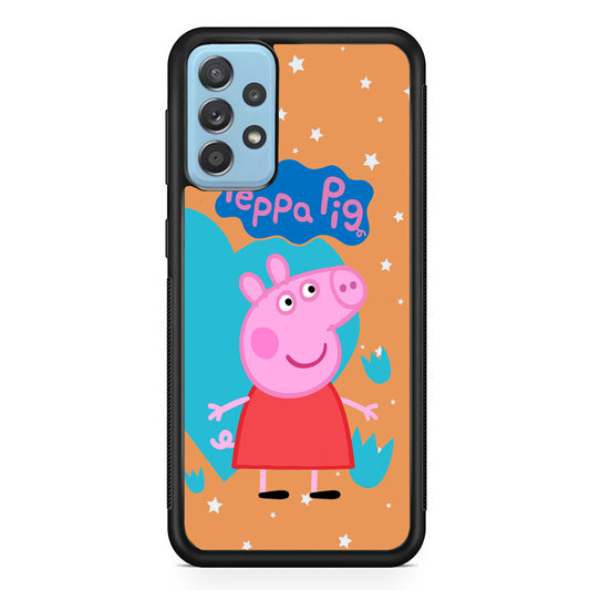Peppa Pig Girl Convidence Samsung Galaxy A52 Case