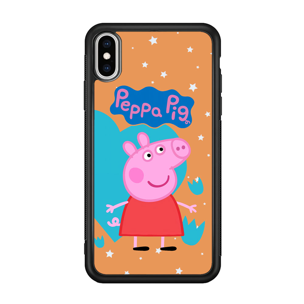 Peppa Pig Girl Convidence iPhone XS Case