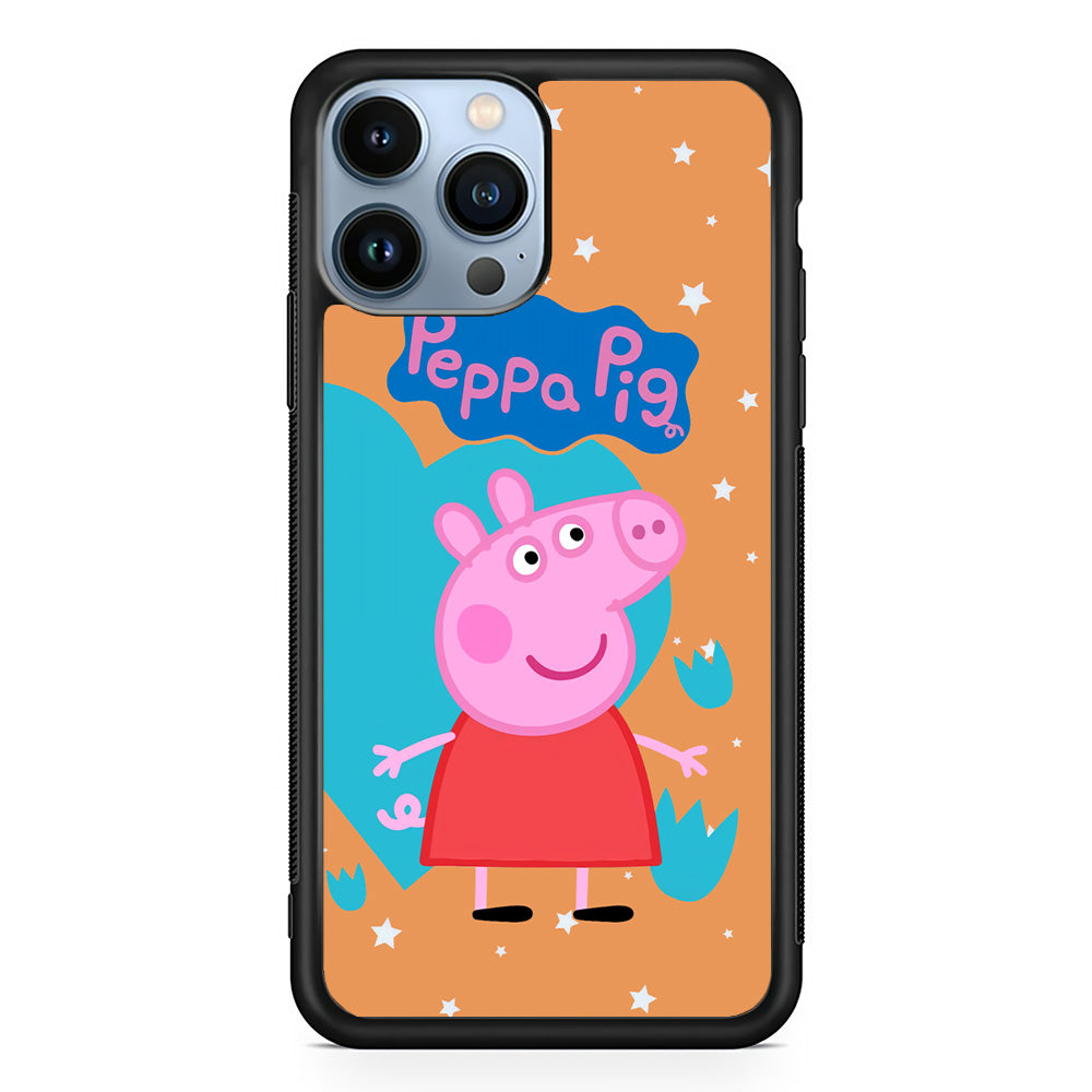 Peppa Pig Girl Convidence iPhone 13 Pro Max Case