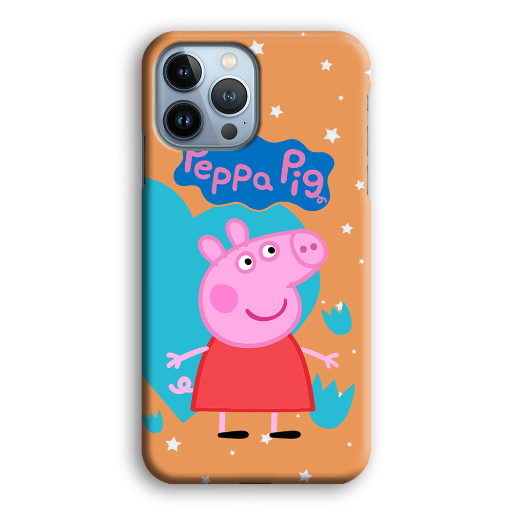 Peppa Pig Girl Convidence iPhone 13 Pro Max Case